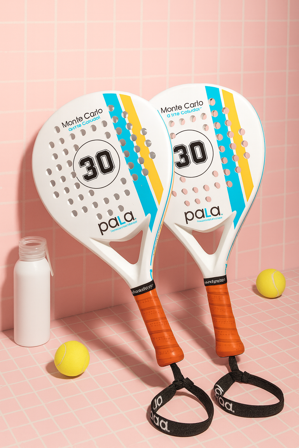 Set of 2 Montecarlo Padel Rackets