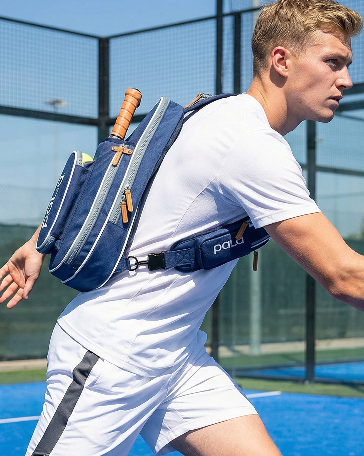 Padel Essentials Blue Bag – Lightweight & Functional