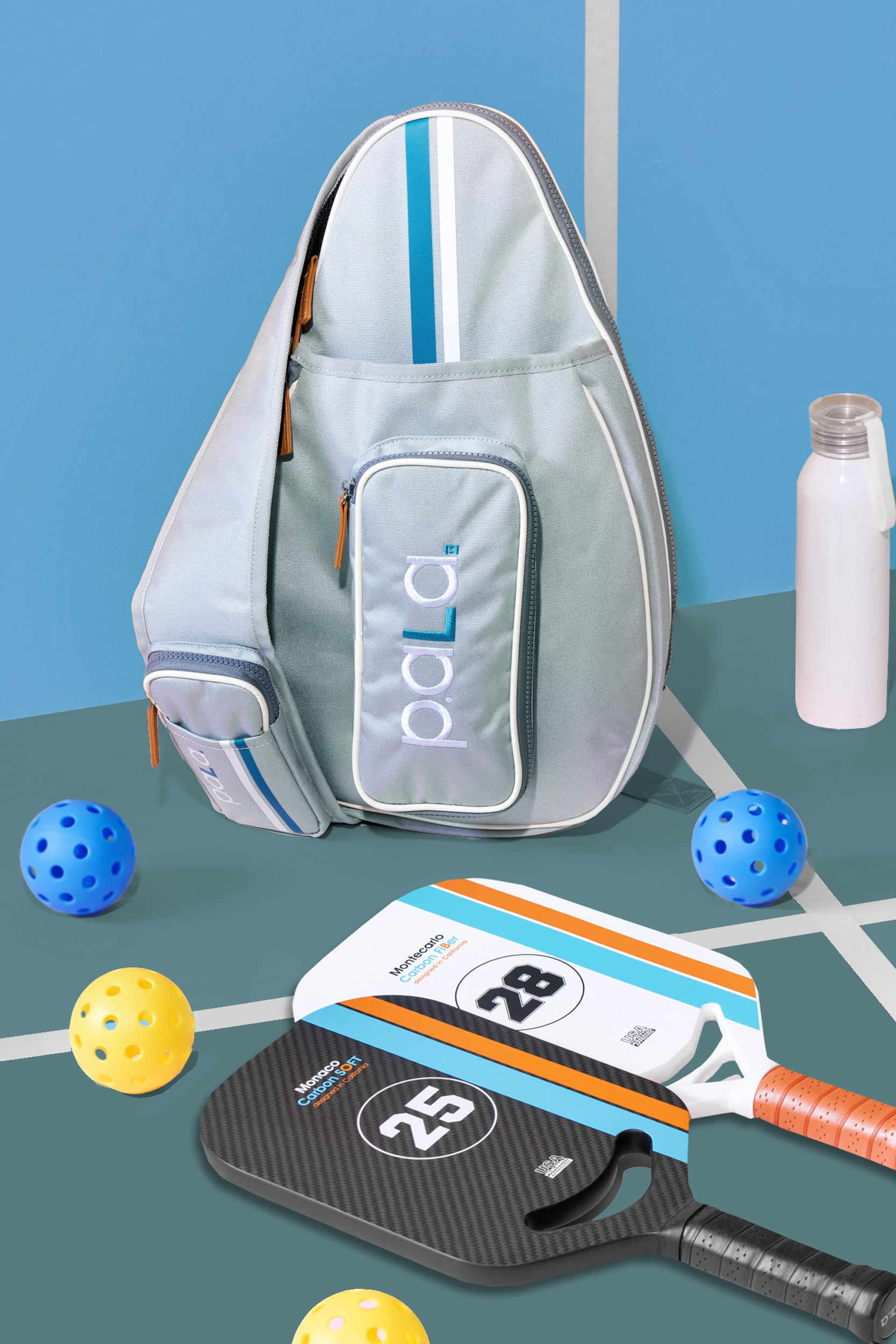 Benutzer definierte Tennis Sport Schläger Taschen für Männer Frauen Umhängetasch