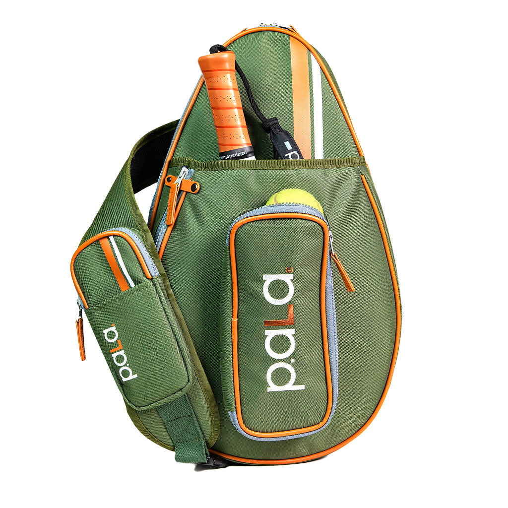 padel bag for essentials green