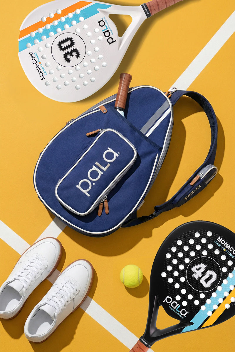Padel Racket Set – 2 Carbon Fiber Padel Rackets + Premium Padel Bag