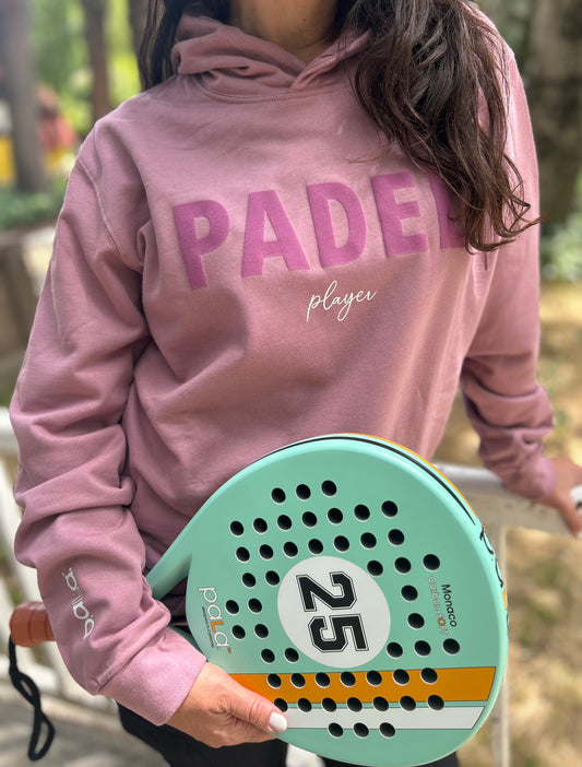 Cozy women's hoodie for comfort and warmth during padel play