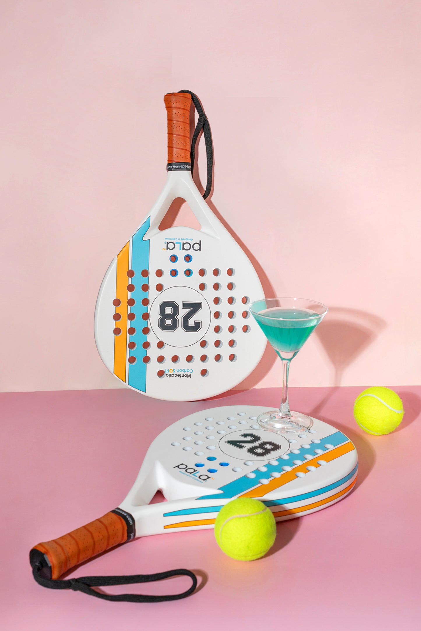 Set of 2 Montecarlo Padel Rackets