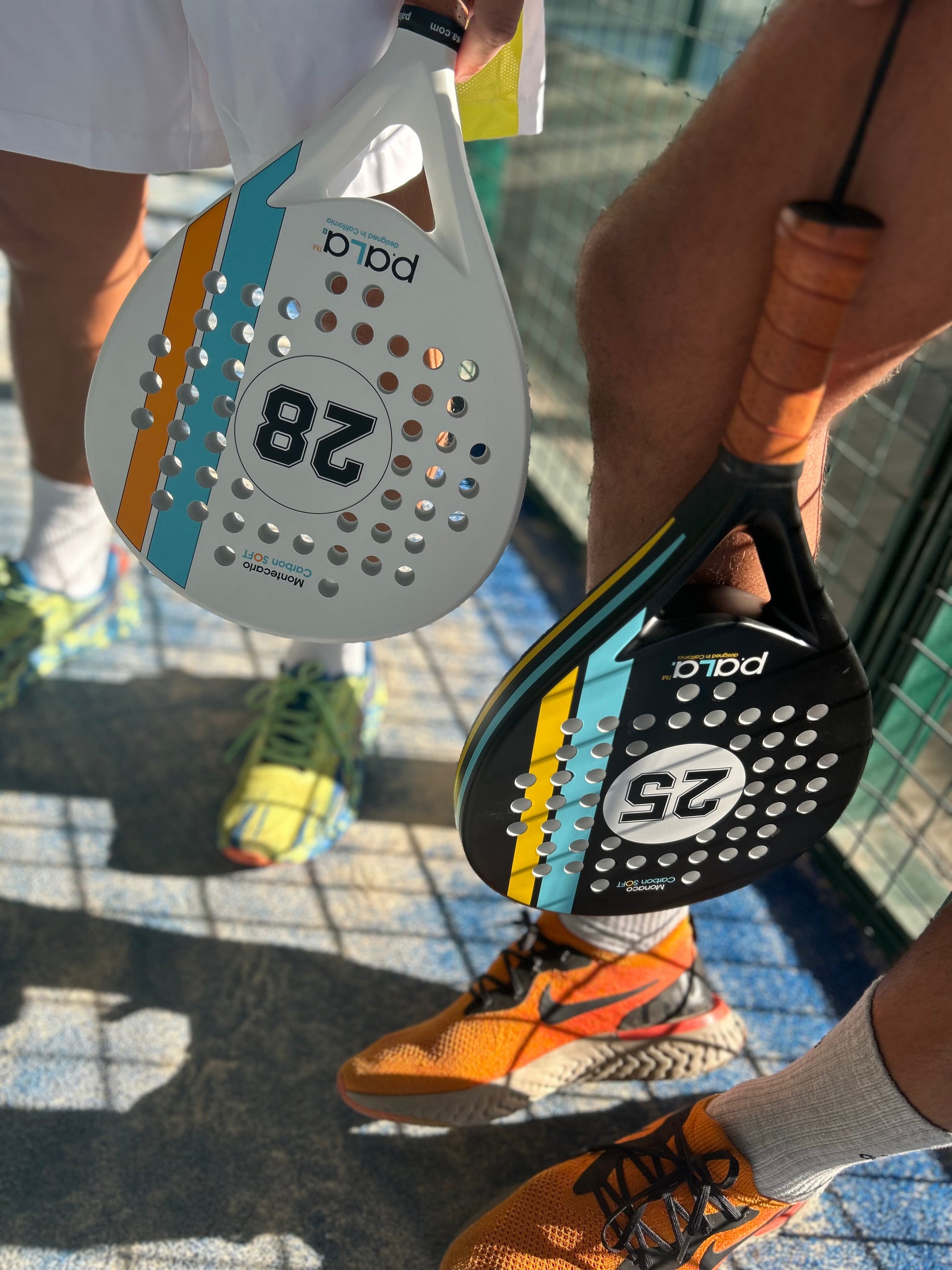 PALA MONTECARLO Y PALA MONACO PADEL RACKETS