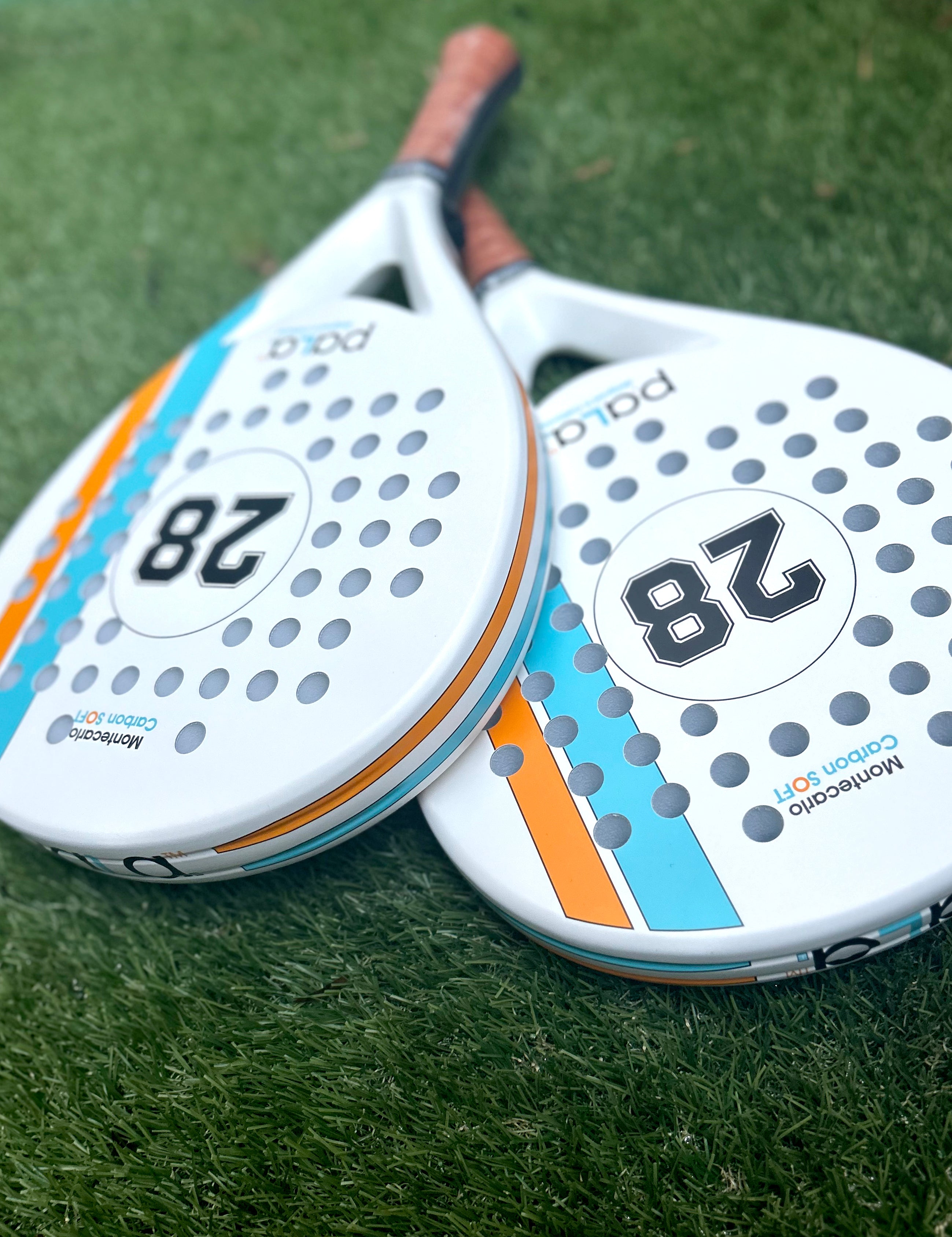 Set of 2 Montecarlo Padel Rackets – palapadelusa