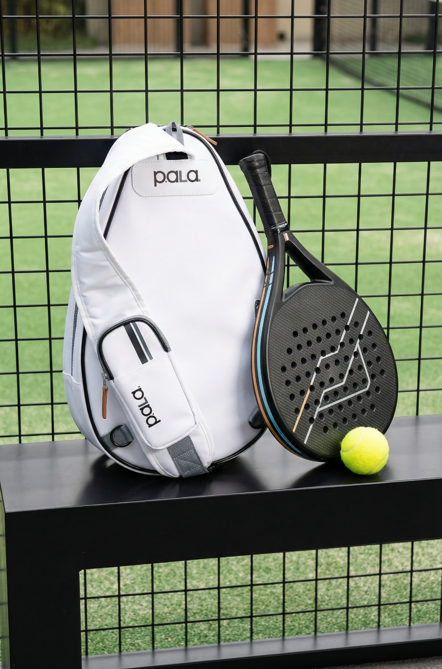 Padel Essentials White  Bag – Lightweight & Functional